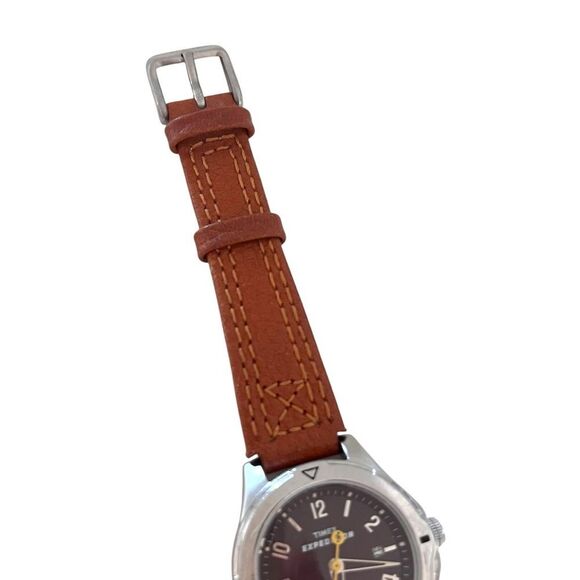 Timex Expedition Indiglo Leather Band Watch - Picture 4 of 8